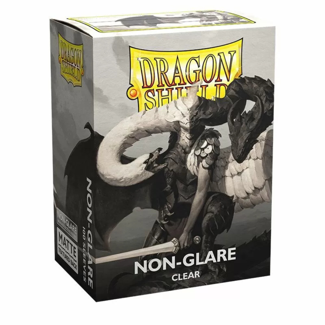 Dragon Shield: Non-Glare Clear Card Sleeves – Matte