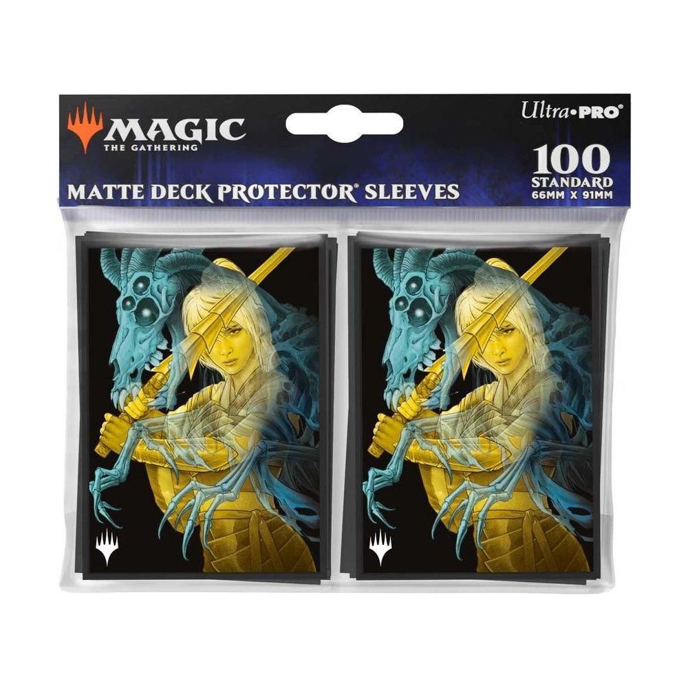 Ultra Pro: Duskmourn 100ct Sleeves Alt Art Key Character Mythic 1 for Magic: The Gathering