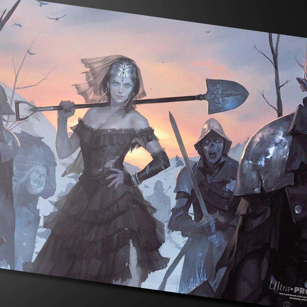 Ultra Pro: UP38652 Innistrad Remastered Playmat Rare Black for Magic: The Gathering