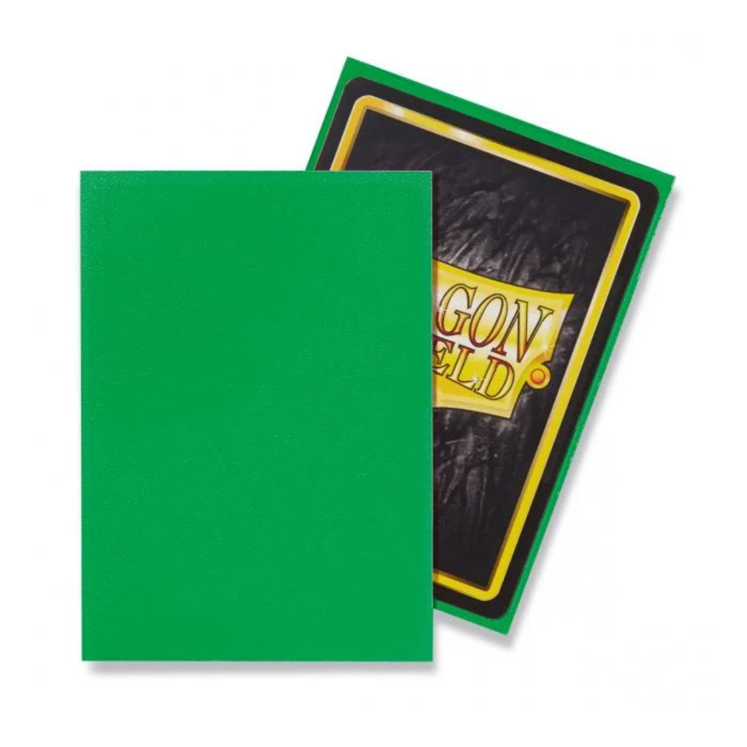Dragon Shield: Card Sleeves – Matte – Apple Green