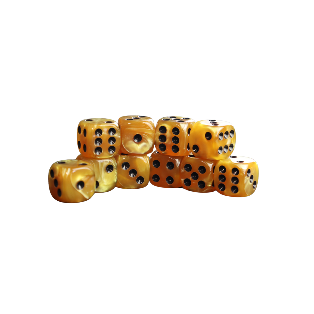 6 Sided Dice - 10 pcs set