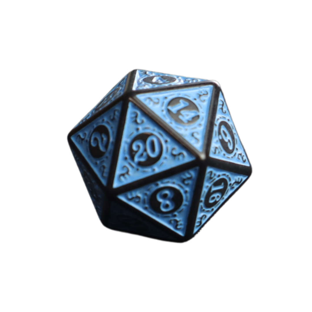 Fantasy style 20 Sided Dice - 1 pcs