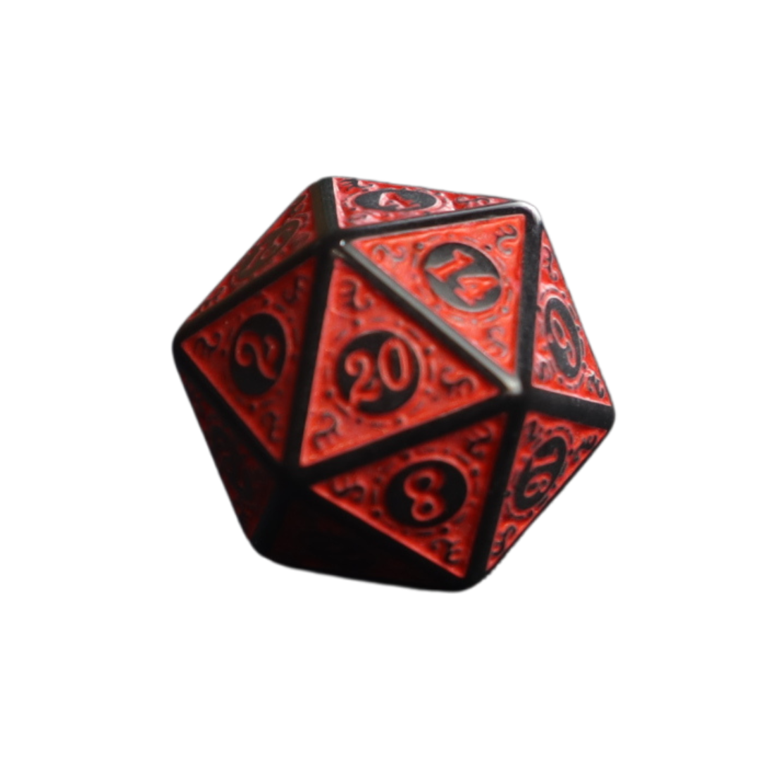 Fantasy style 20 Sided Dice - 1 pcs