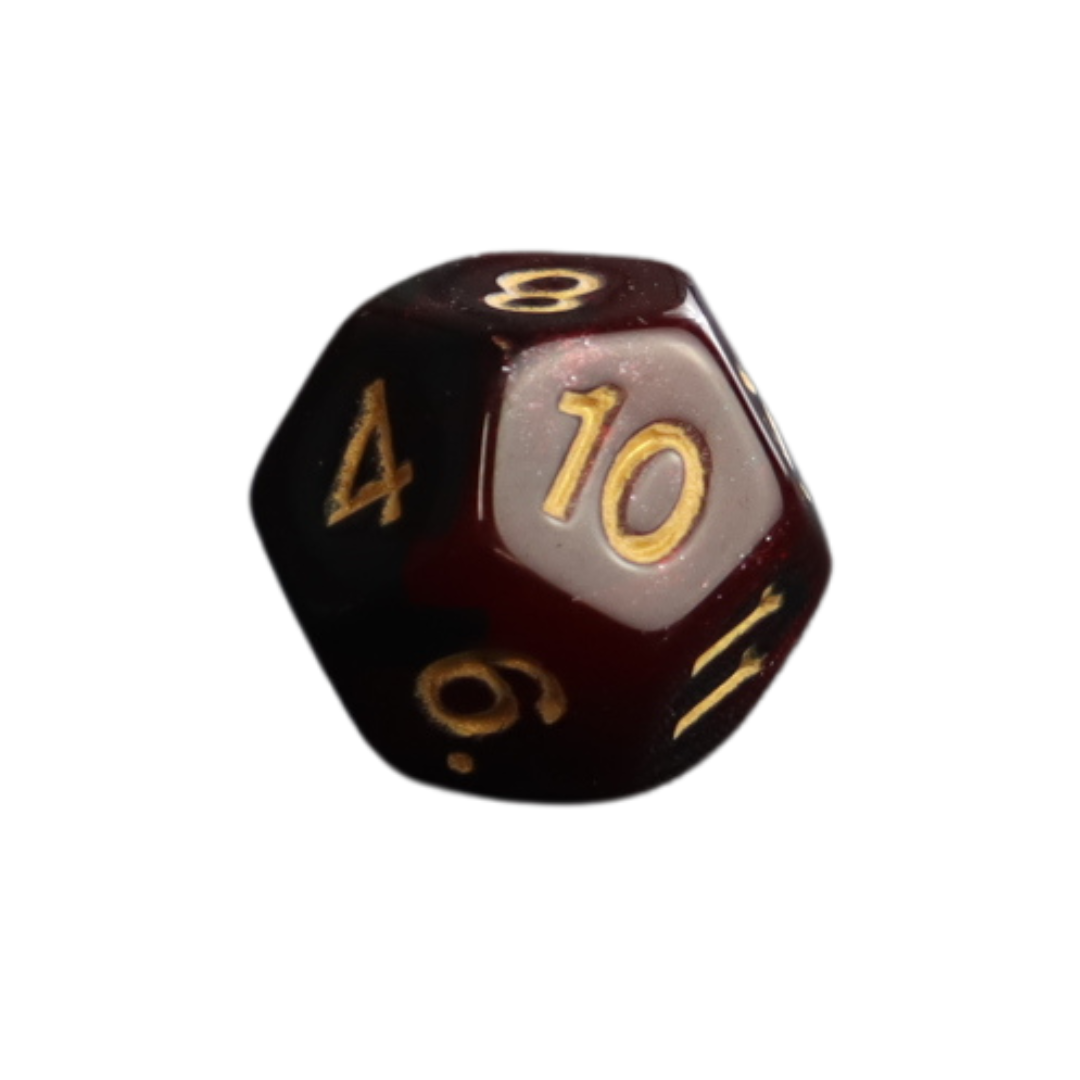 12 Sided Dice - 1 Pcs