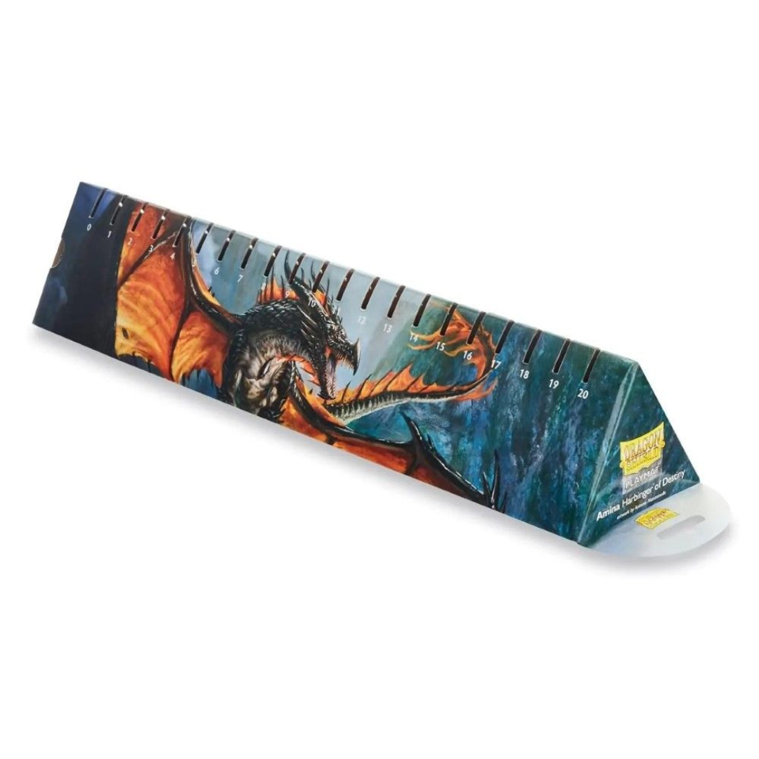 Dragon Shield: Playmat + Coin - Amina, Harbinger of Destiny (Dragon)