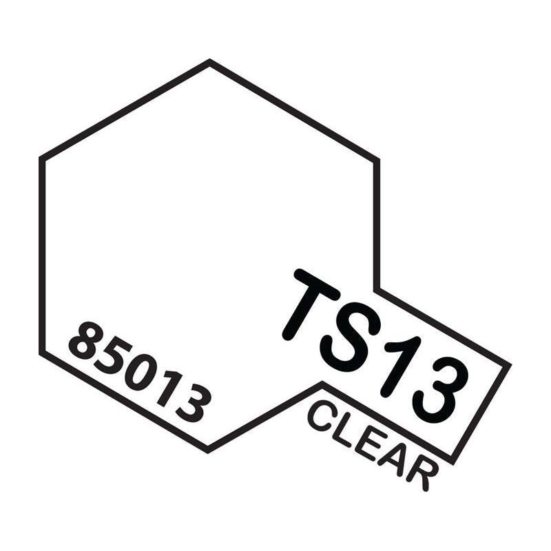 TAMIYA TS-13 Lacquer Spray Paint 100ml - CLEAR