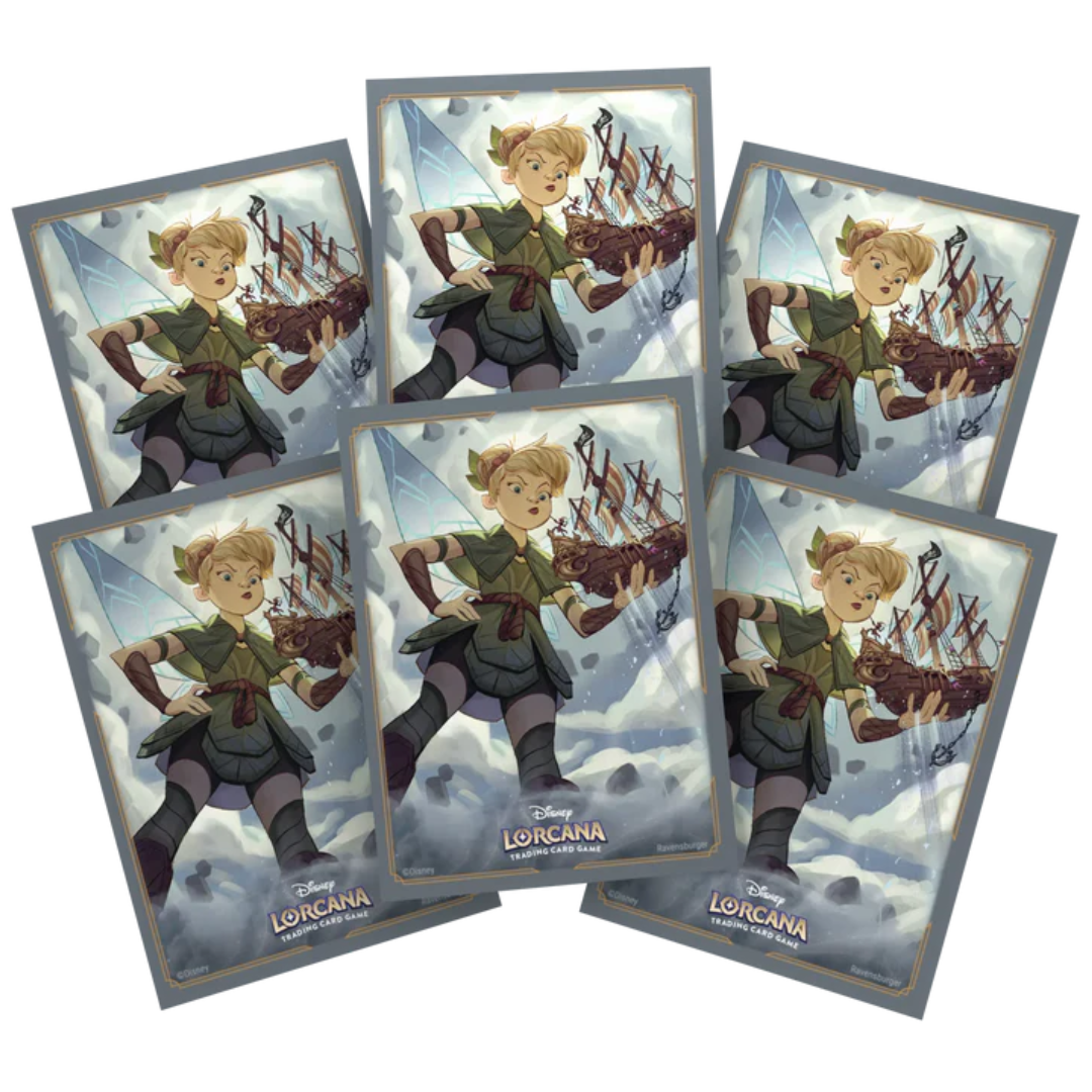 Disney Lorcana set 8 Reign of Jafar Card Sleeves - Tinkerbell