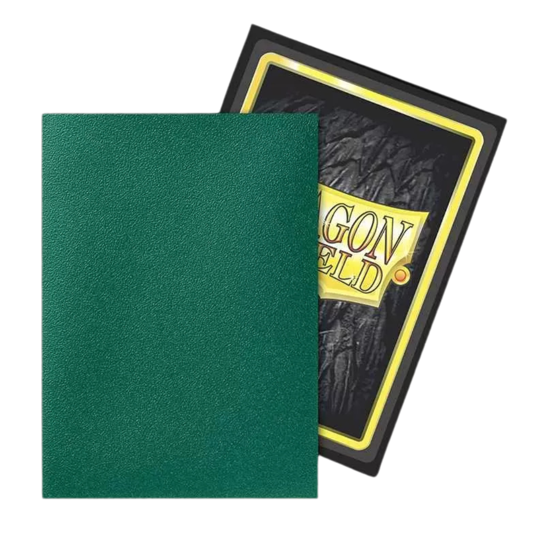 Dragon Shield: Sleeves "Power" Dark Green – Matte