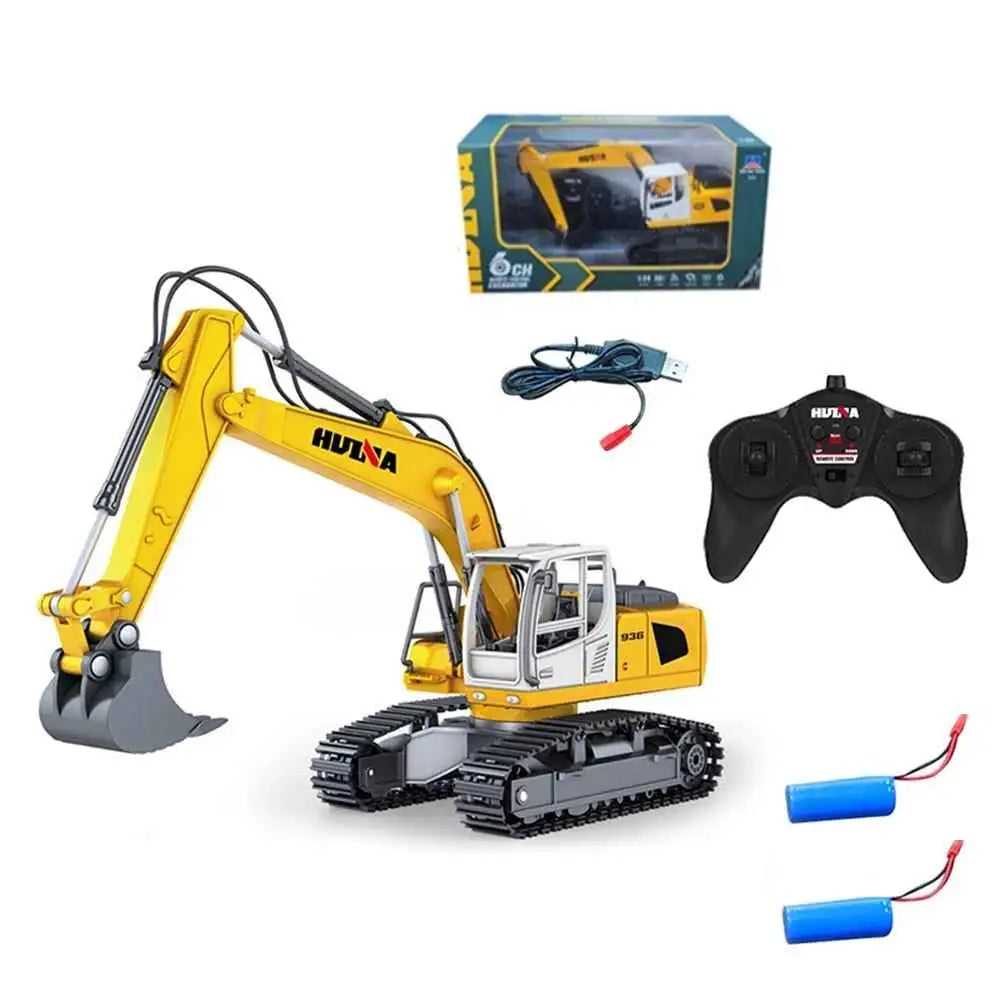 HuiNa 1516 1:24 Remote Control Excavator Toy