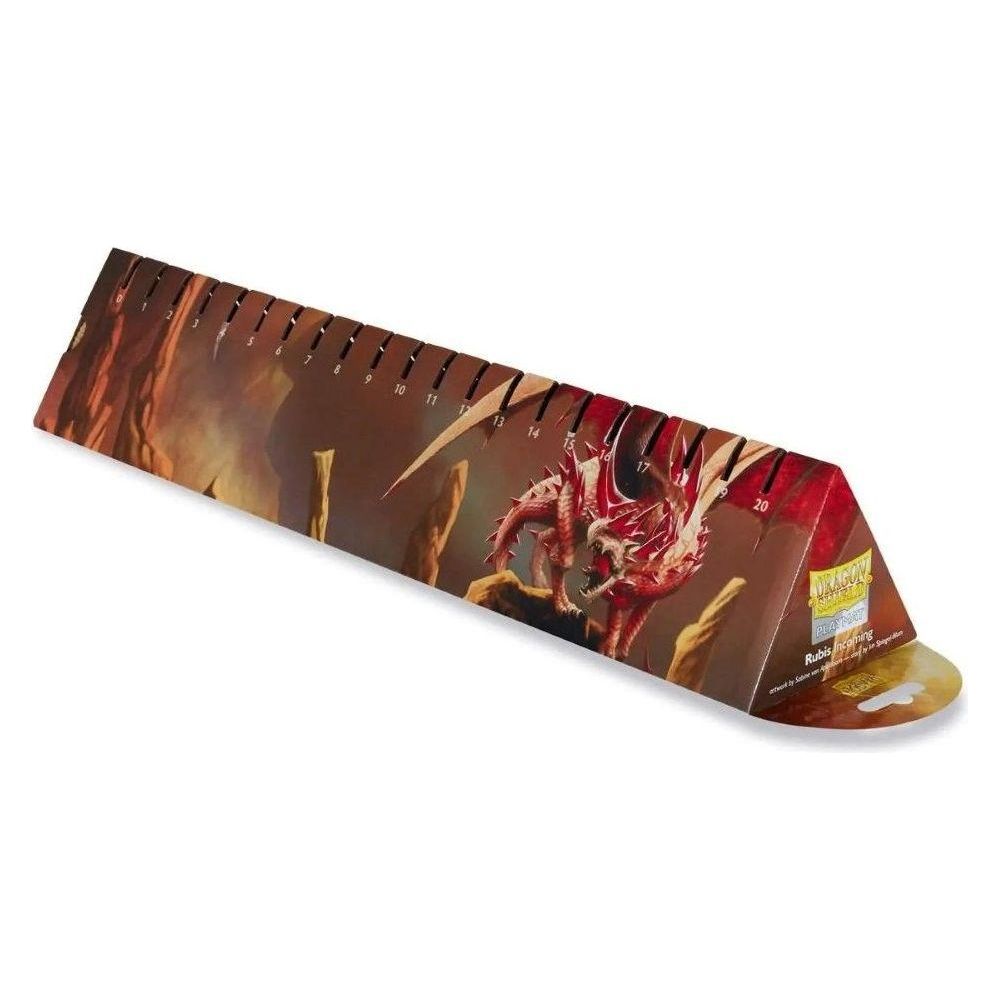 Dragon Shield: Playmat – Case & Coin – Ruby (Rubis, Incoming)