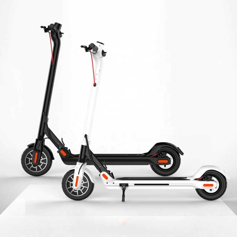 Microgo M5 high speed 350W motor 8.5inch solid tires adult folding electric scooter