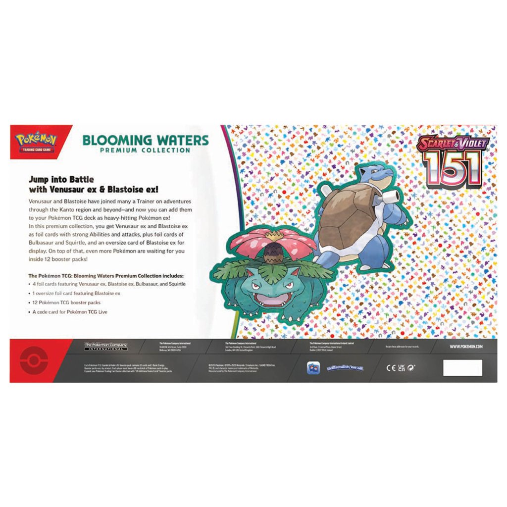 
                  
                    Pokémon TCG: Blooming Waters Premium Collection
                  
                