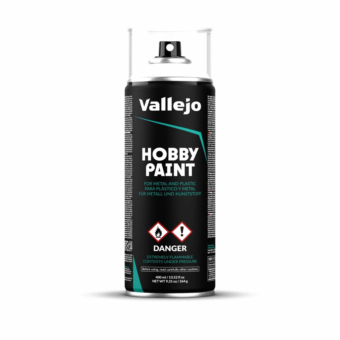 Vallejo Aerosol Spray Primer - White 400ml-Games Workshop-ProHobbies