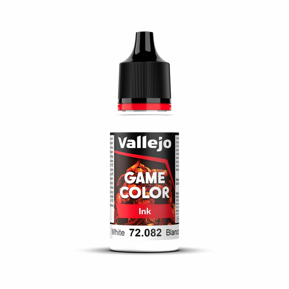 Vallejo - Game Colour - Ink - White 18ml-Paint-LetsPlayGames-ProHobbies