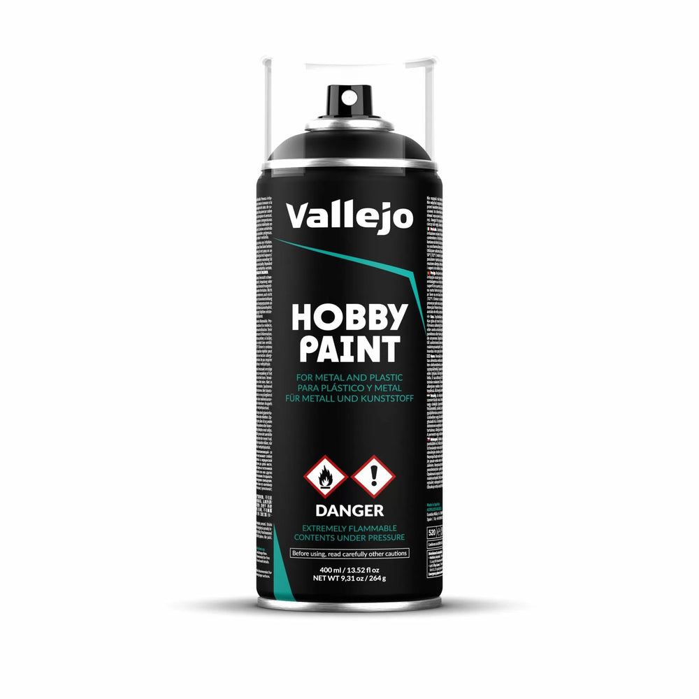 Vallejo Aerosol Spray Primer - Black 400ml-Games Workshop-ProHobbies