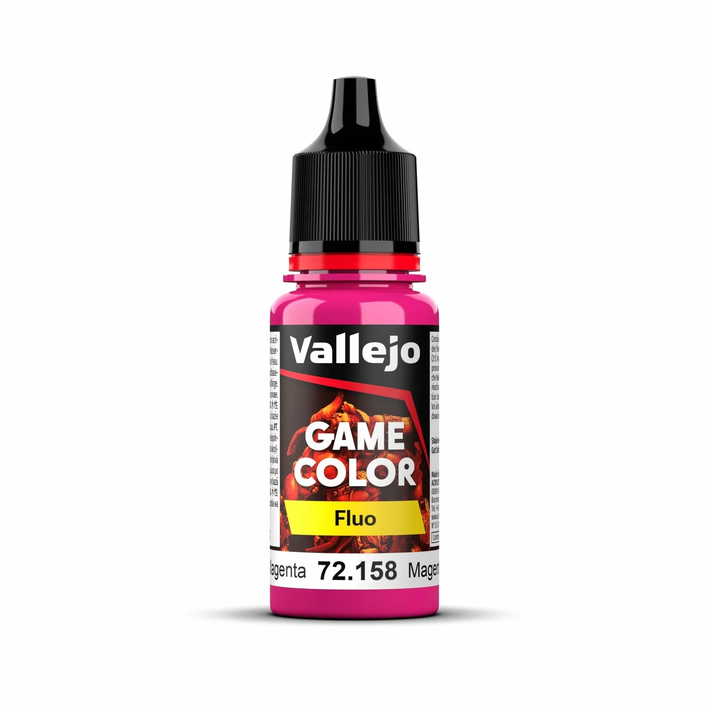 Vallejo - Game Colour - Fluorescent Magenta 18ml-Paint-LetsPlayGames-ProHobbies