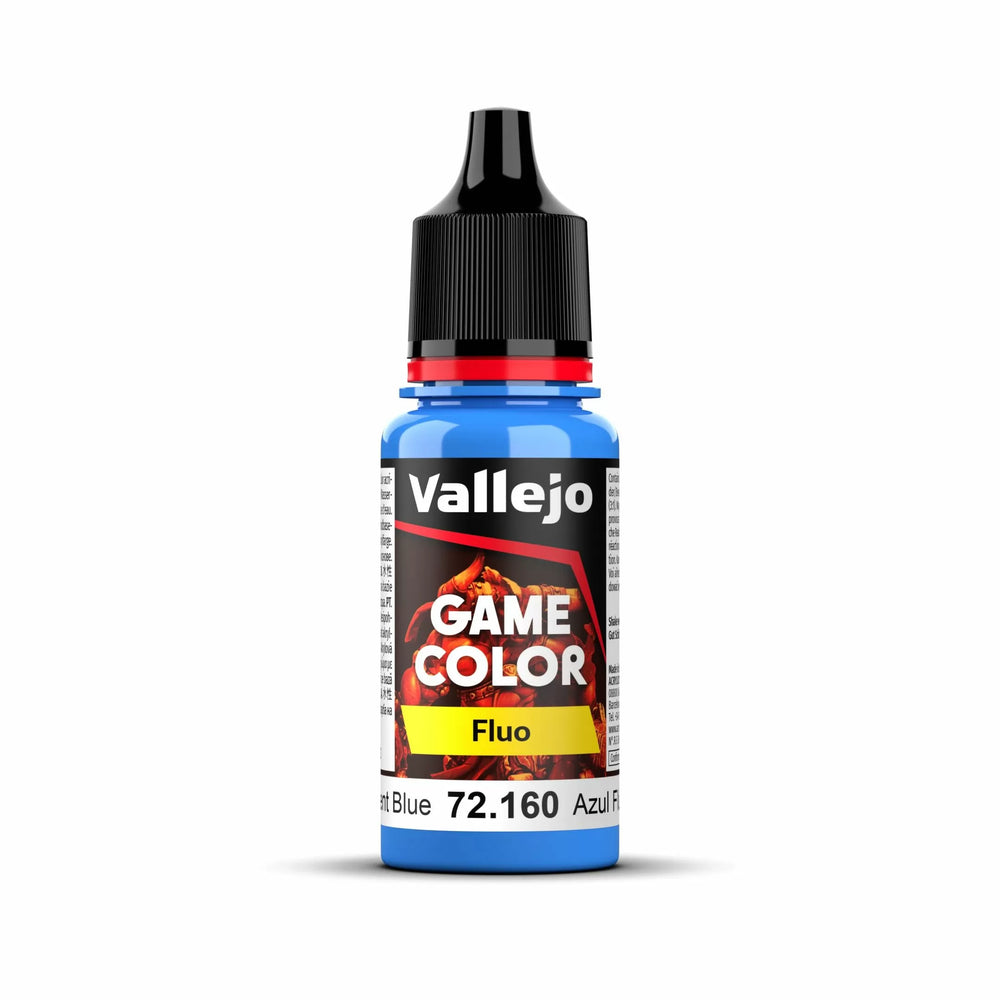 Vallejo - Game Colour - Fluorescent Blue 18ml-Paint-LetsPlayGames-ProHobbies