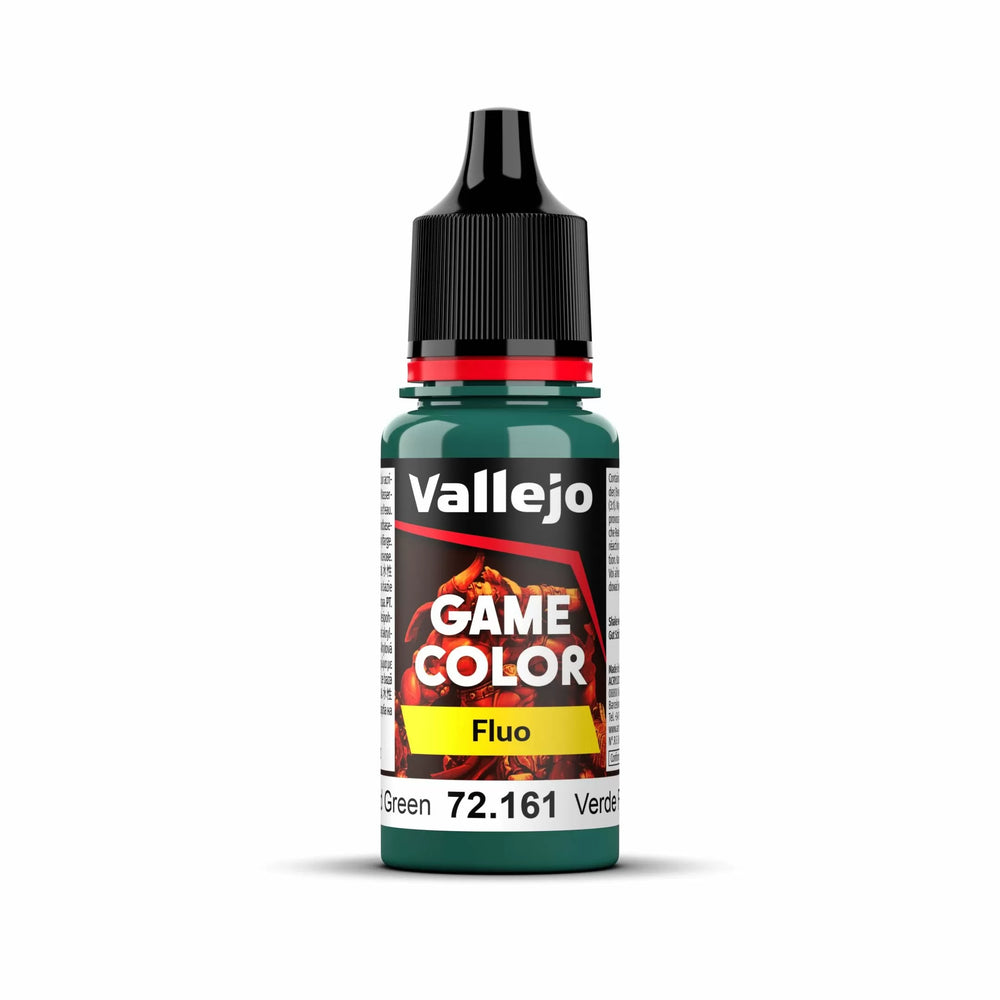 Vallejo - Game Colour - Fluorescent Cold Green 18ml-Paint-LetsPlayGames-ProHobbies