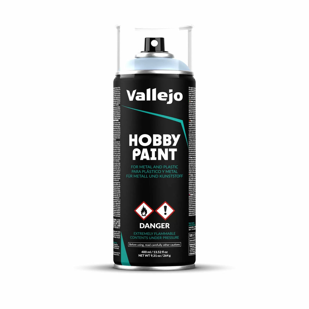 Vallejo Aerosol Spray Primer - Wolf Grey 400ml-Lets Play Games-ProHobbies