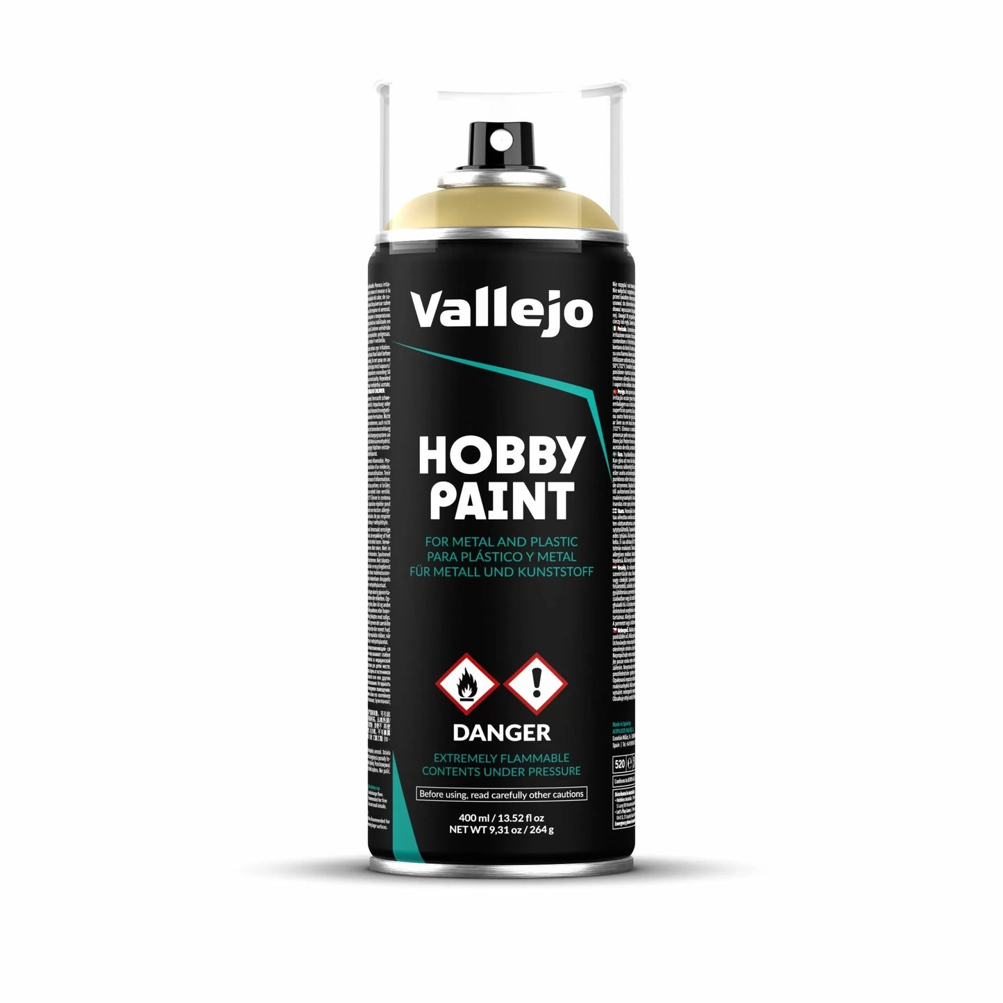 Vallejo Aerosol Spray Primer - Dead Flesh 400ml-Lets Play Games-ProHobbies