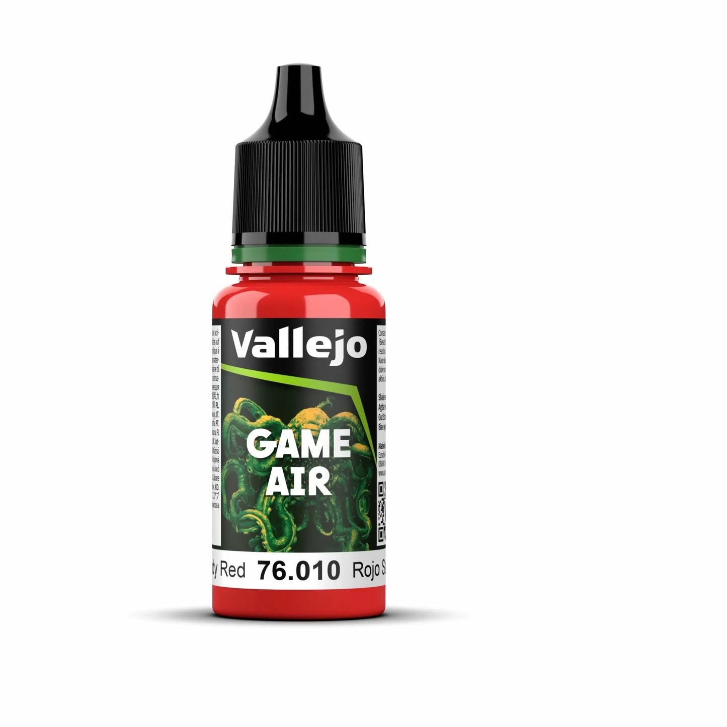 Vallejo Game Air - Bloody Red 18 ml-Air brush Paint-LetsPlayGames-ProHobbies