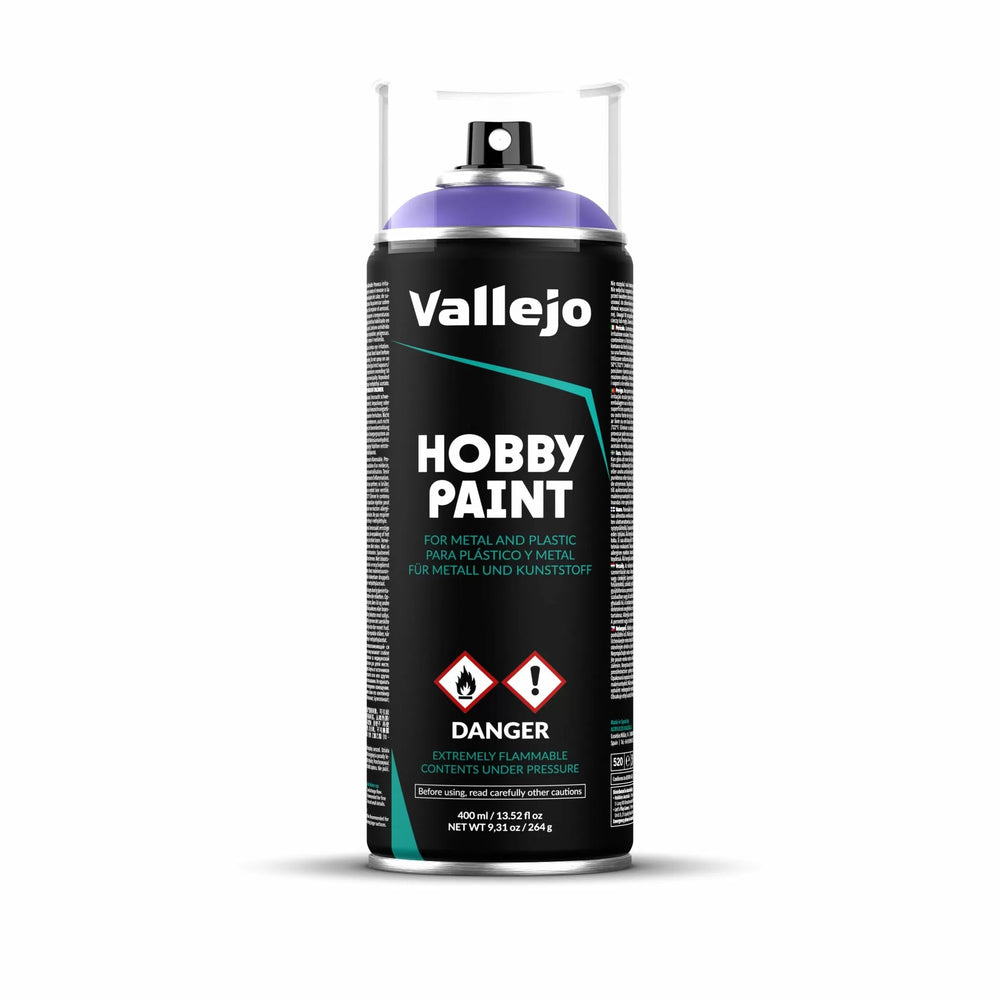 Vallejo Aerosol Spray Primer - Alien Purple 400ml-Lets Play Games-ProHobbies