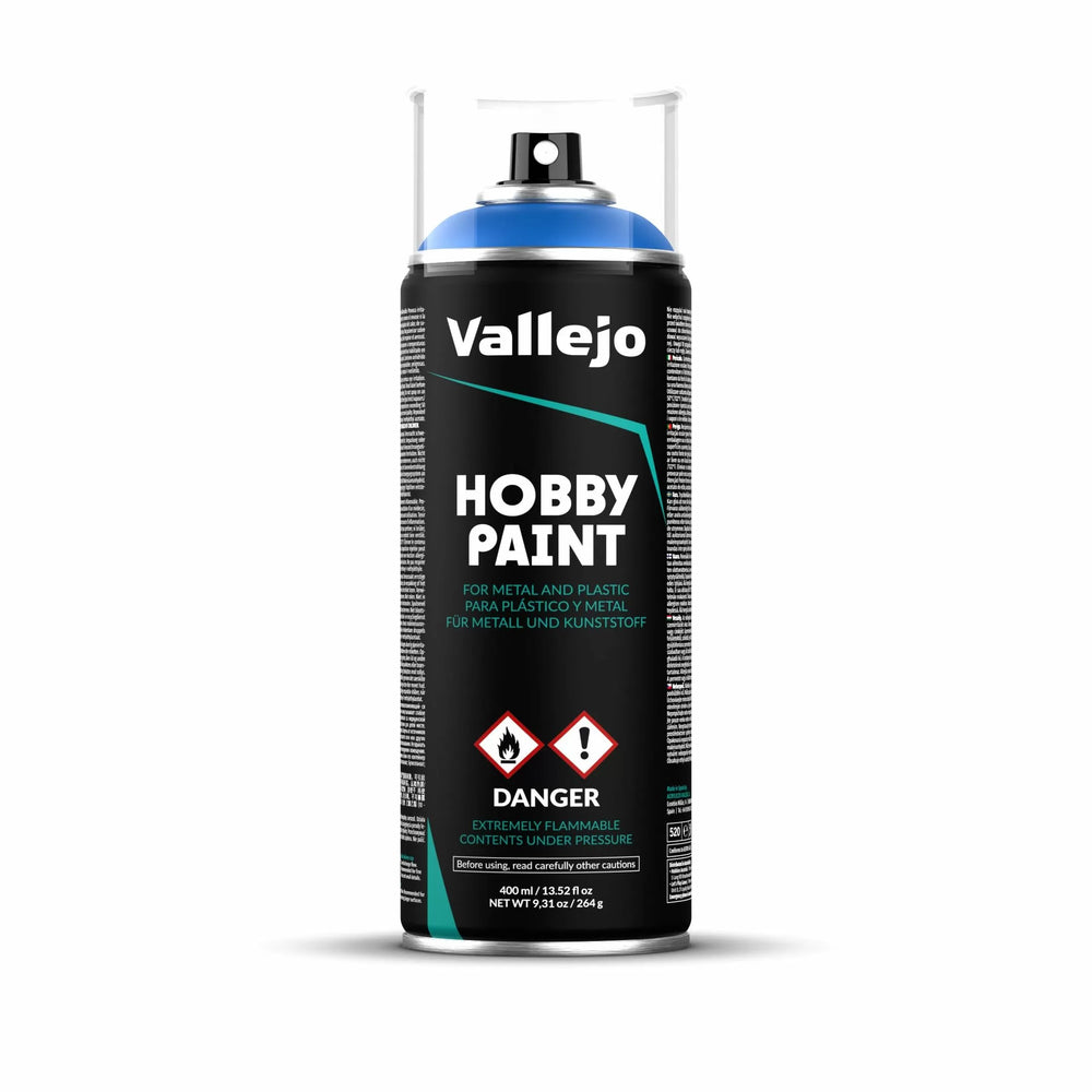 Vallejo Aerosol Spray Primer - Magic Blue 400ml-Lets Play Games-ProHobbies