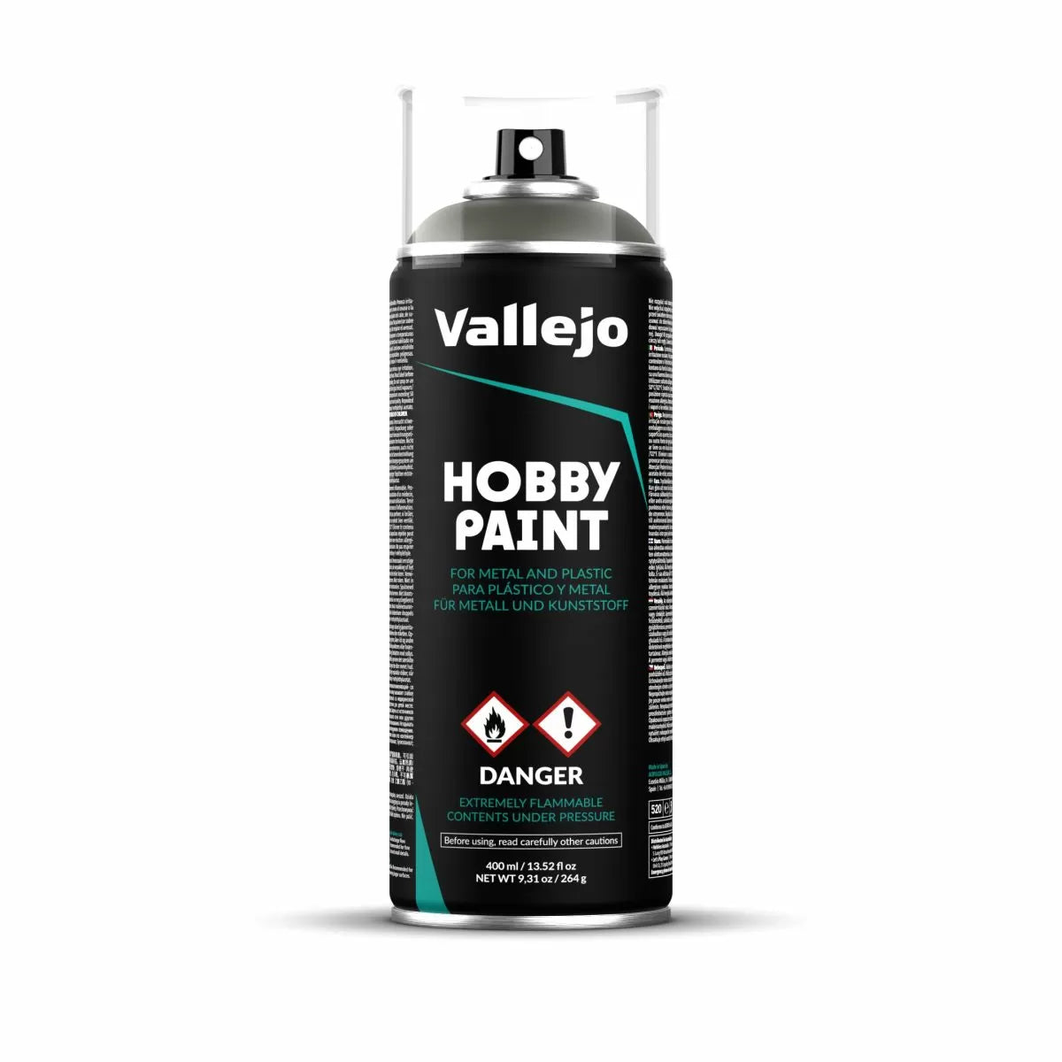 Vallejo Aerosol Spray Primer - German Field Grey 400ml