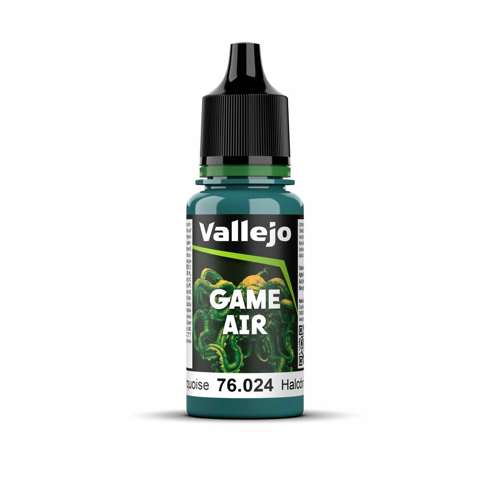 Vallejo Game Air - Turquoise 18 ml-Air brush Paint-LetsPlayGames-ProHobbies