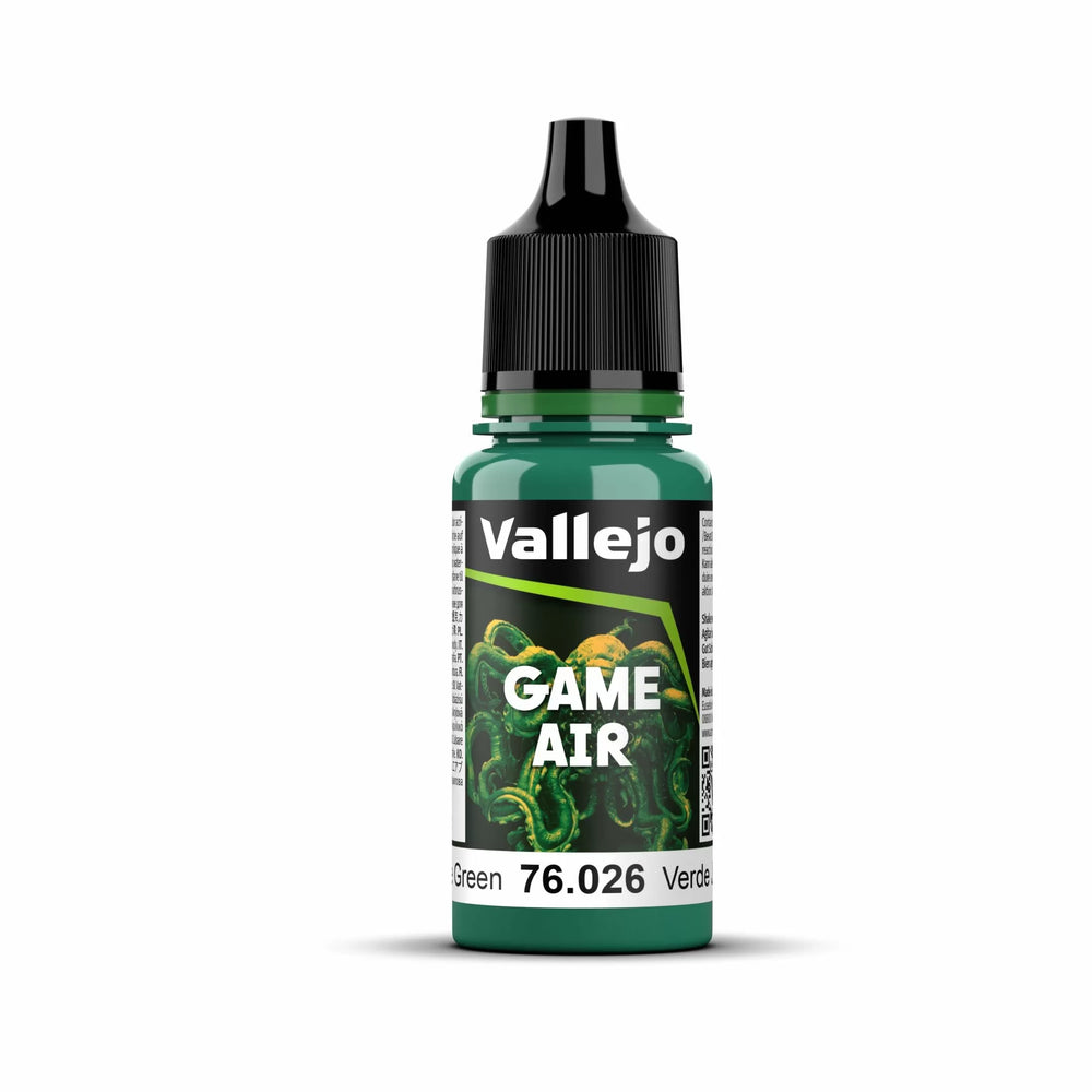 Vallejo Game Air - Jade Green 18 ml-Air brush Paint-LetsPlayGames-ProHobbies