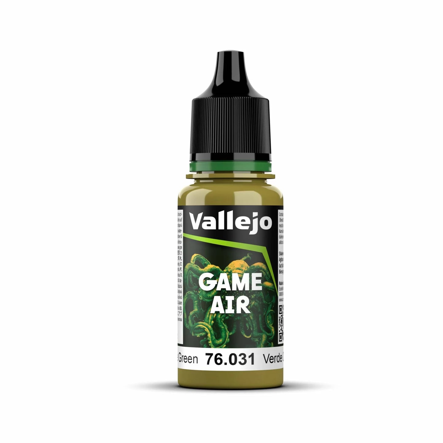 Vallejo Game Air - Camouflage Green 18 ml-Air brush Paint-LetsPlayGames-ProHobbies