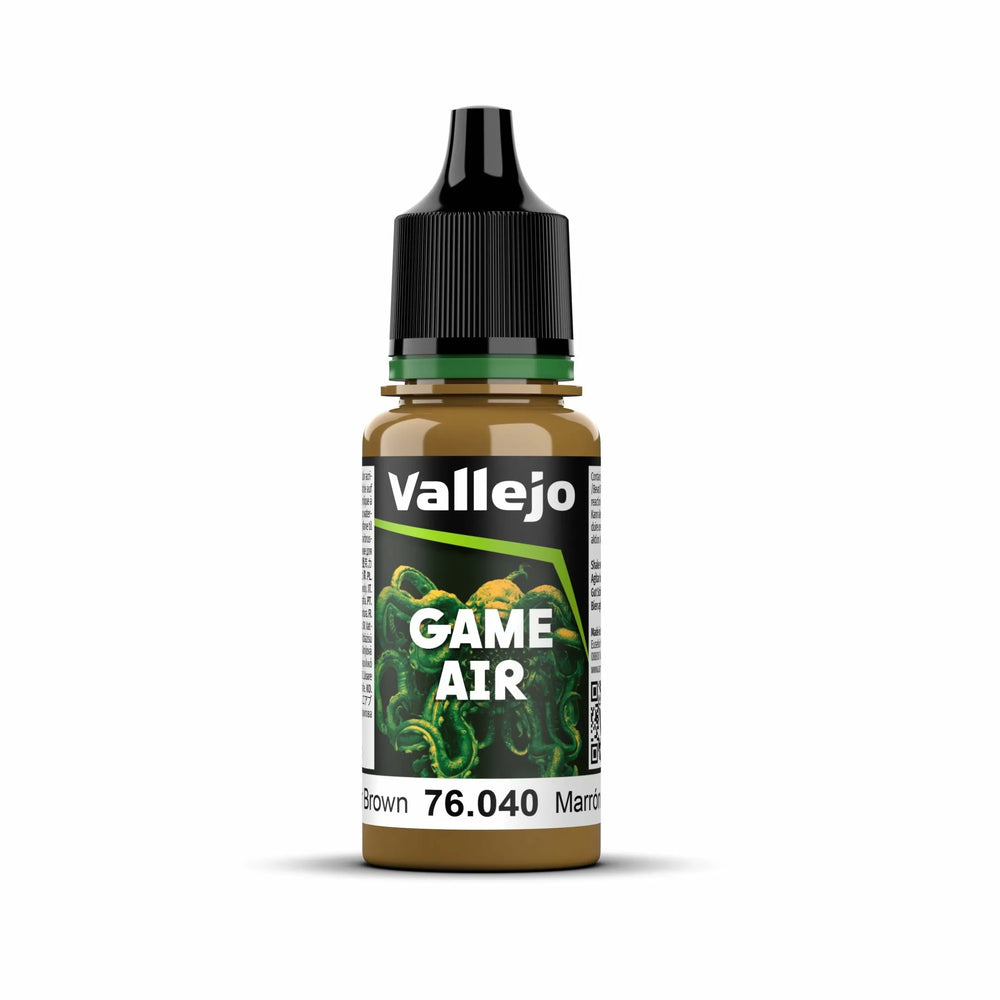 Vallejo - Game Air - Leather Brown 18 ml-Air brush Paint-LetsPlayGames-ProHobbies