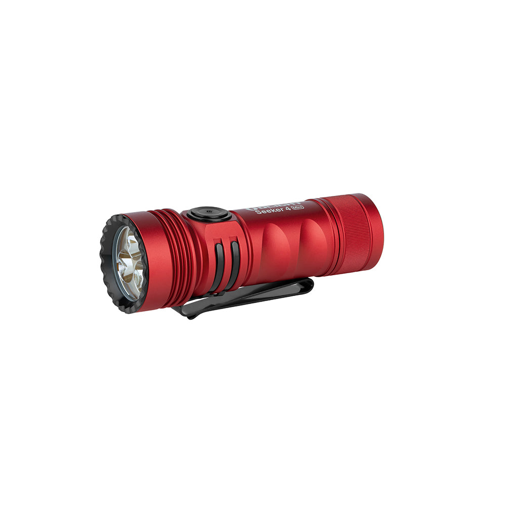 
                  
                    Olight Seeker 4 Mini 1200 Lumens Mini EDC Torch with White & UV Light-Olight-ProHobbies
                  
                