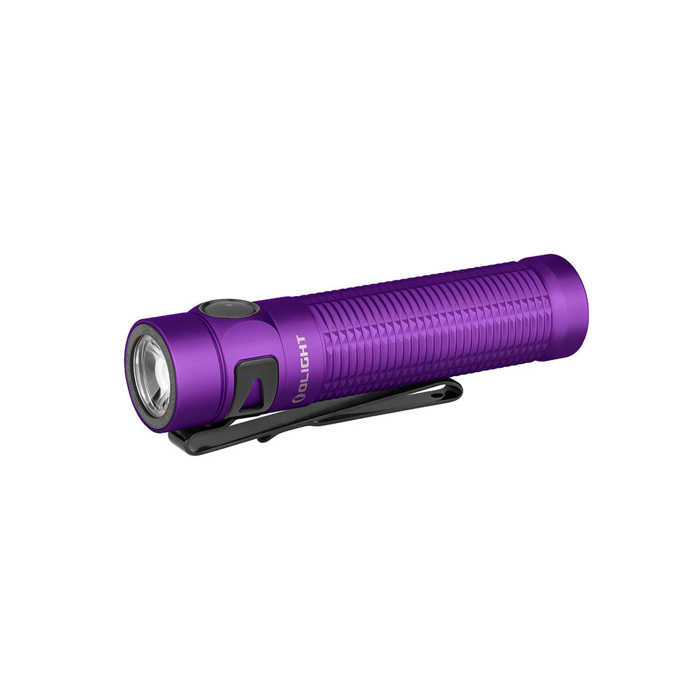 Olight Baton 3 Pro-1500 Lumens Everyday Carry Torch purple
