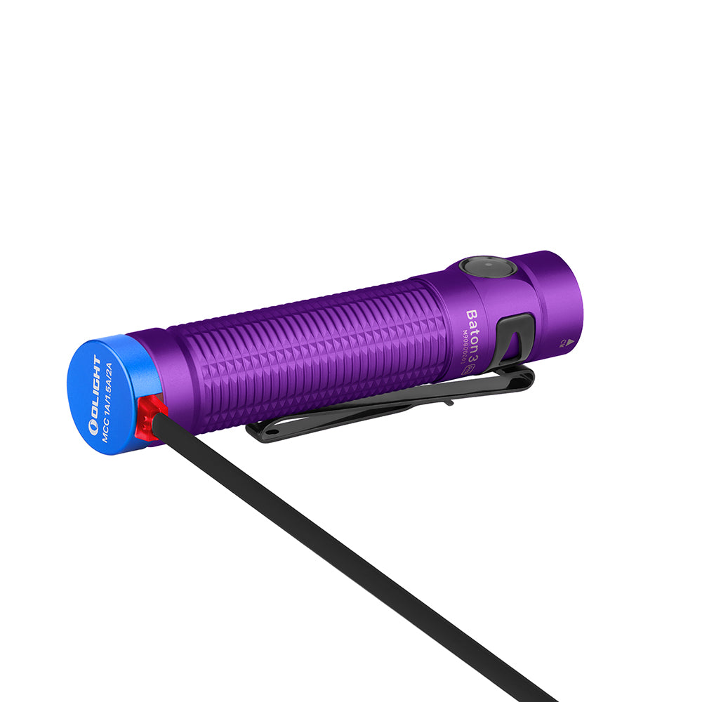 
                  
                    Olight Baton 3 Pro-1500 Lumens Everyday Carry Torch purple
                  
                