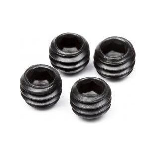 #100555 - SET SCREW M4x3mm (4pcs)-HPI RACING-ProHobbies