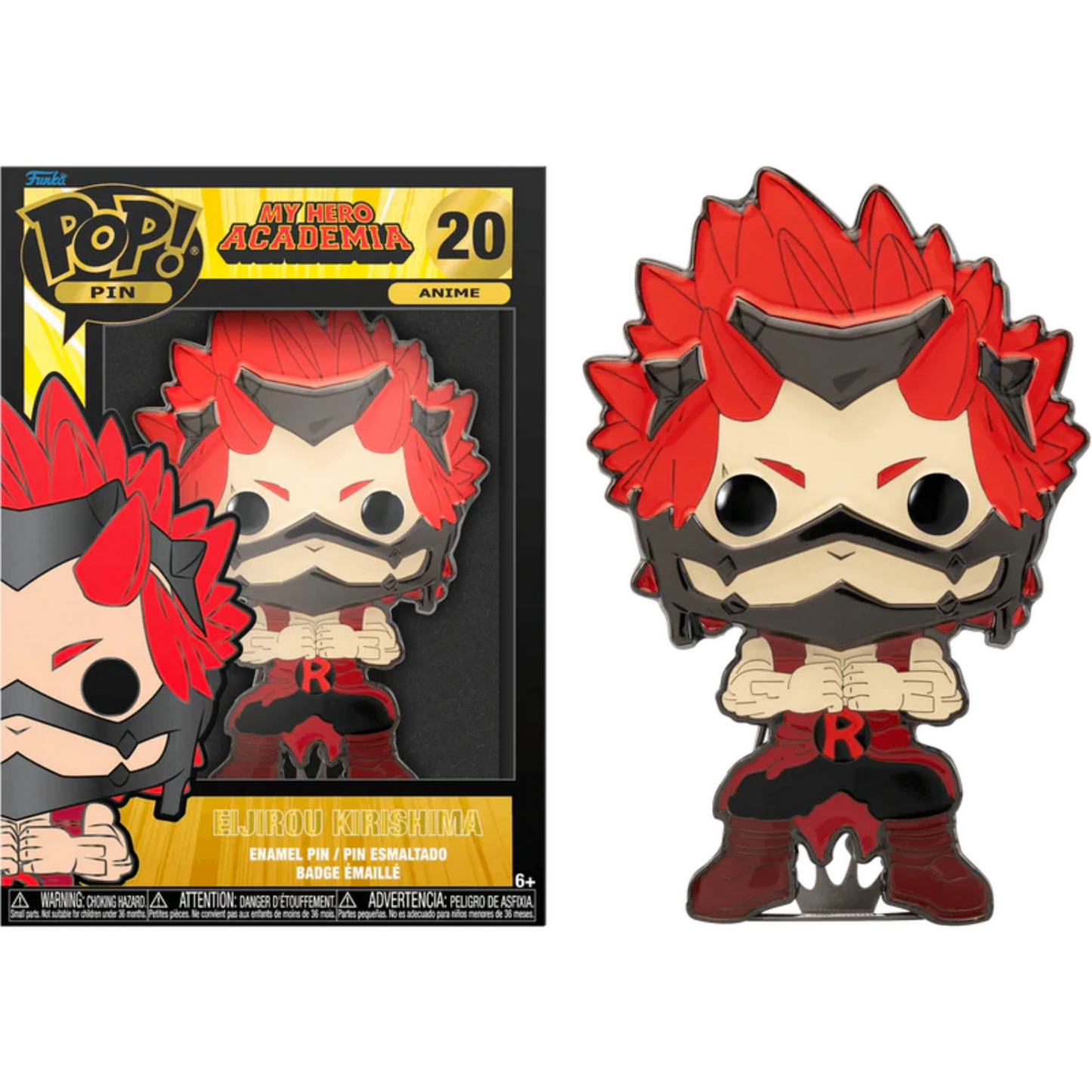 My Hero Academia - Kirishima 4" Pop! Enamel Pin