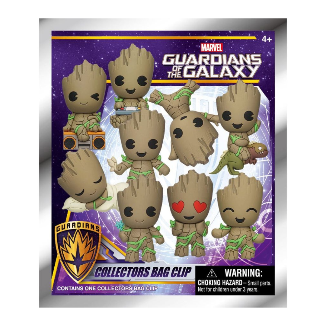 Guardians of the Galaxy - Groot 3D PVC Bag Clips Blind Bag