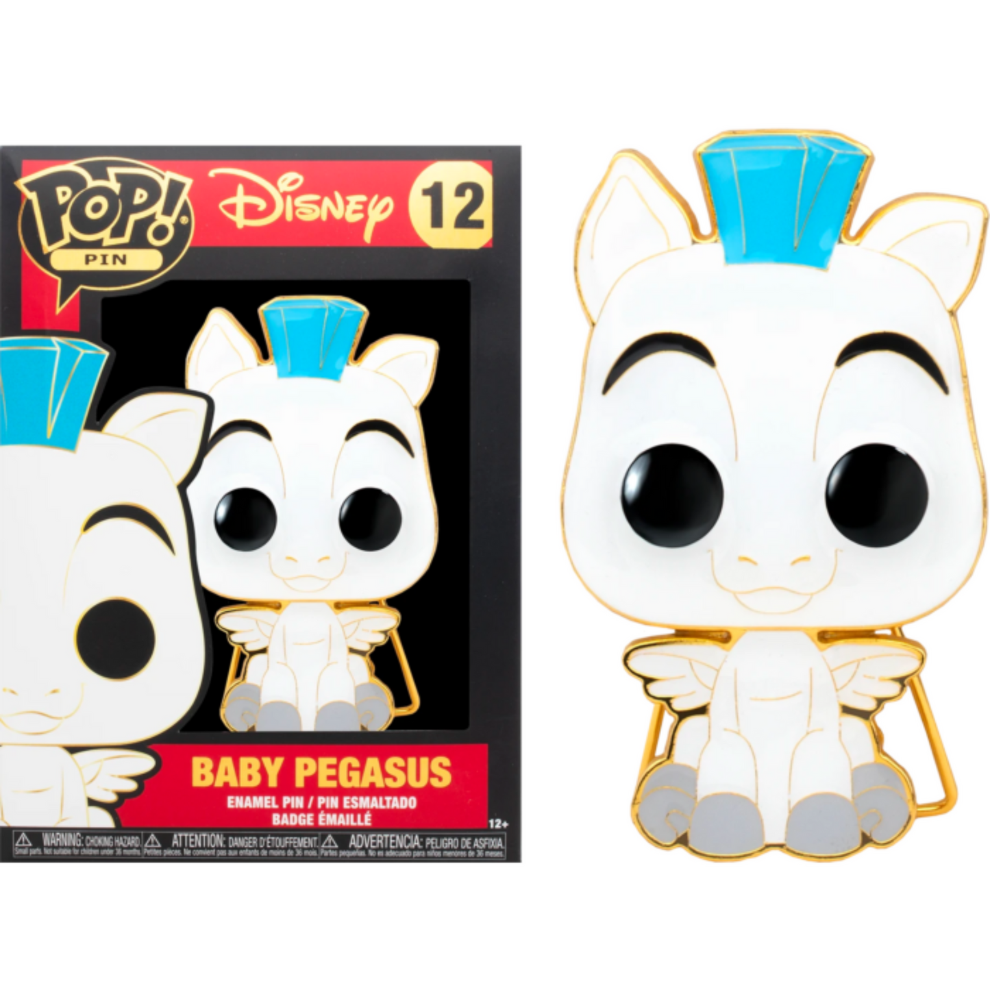 Hercules (1997) - Baby Pegasus 4" Pop! Enamel Pin