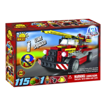 Action Town - 115 Piece Fire Squad Construction Set-Cobi-ProHobbies
