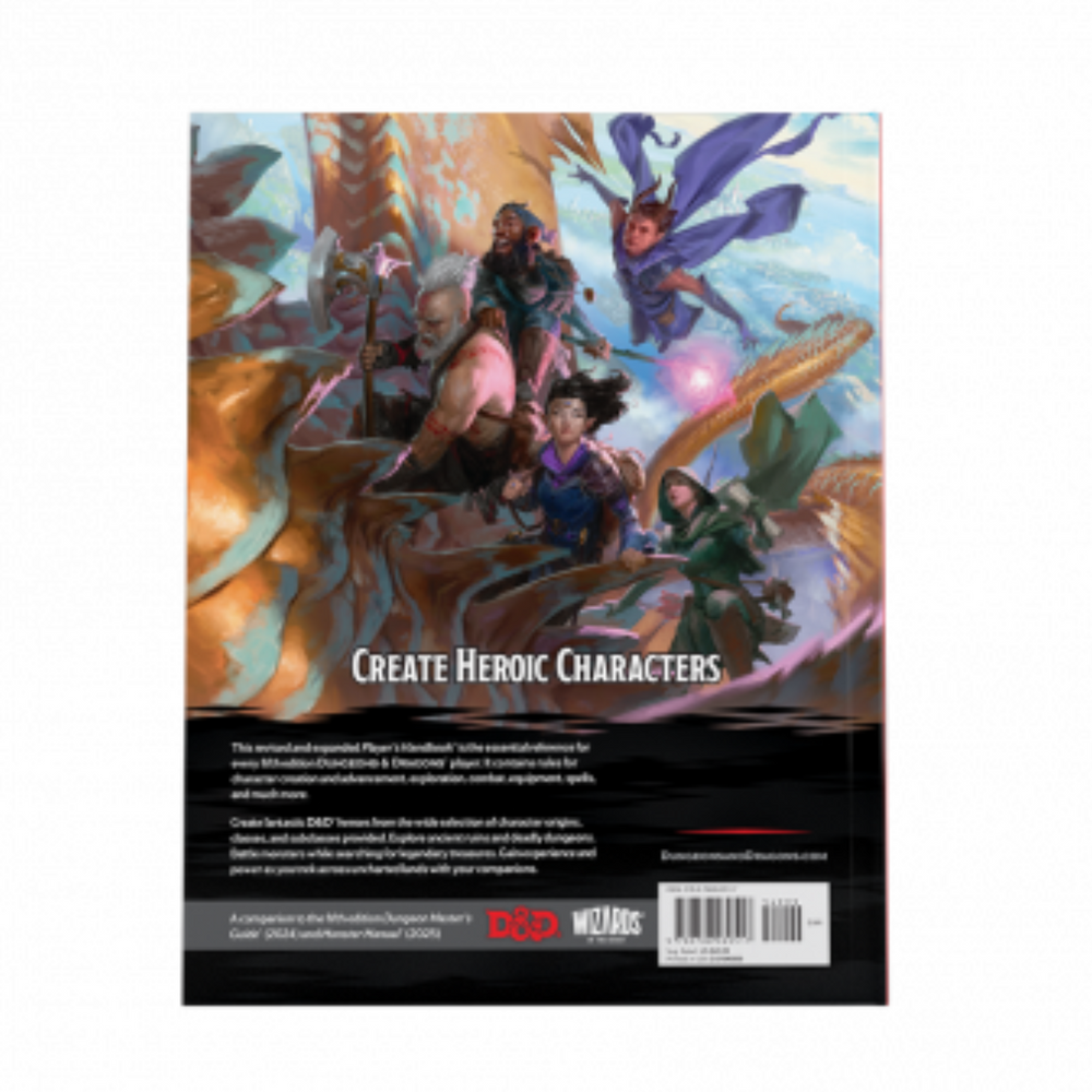 
                  
                    Official D&D Player's Handbook 2024 (Hardcover)
                  
                