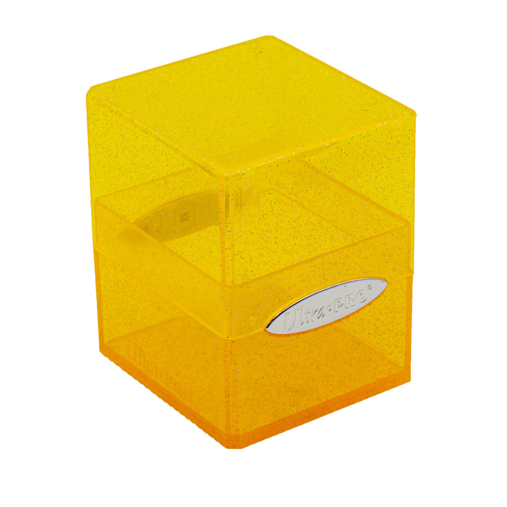 
                  
                    ULTRA PRO Deck Box Satin Cube Glitter - Yellow
                  
                