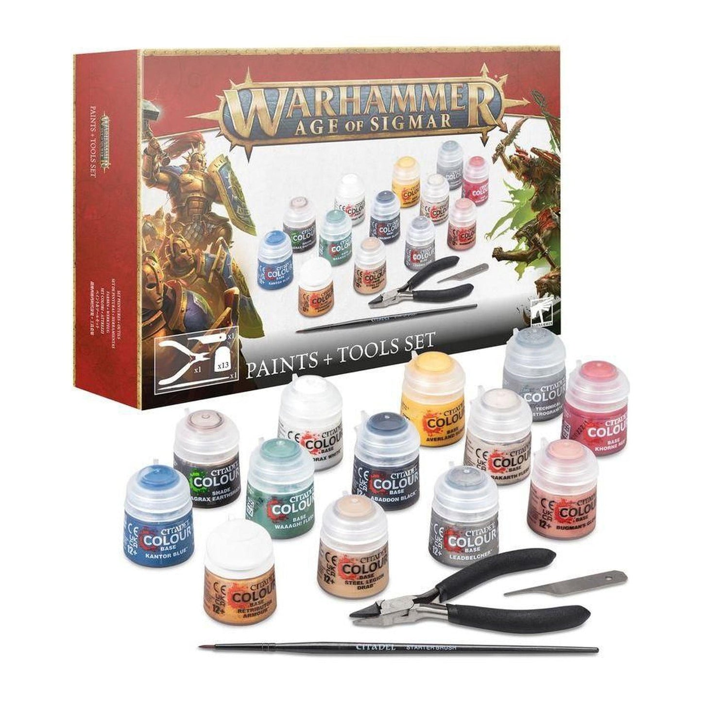 Citadel Age of Sigmar Paints & Tools Set