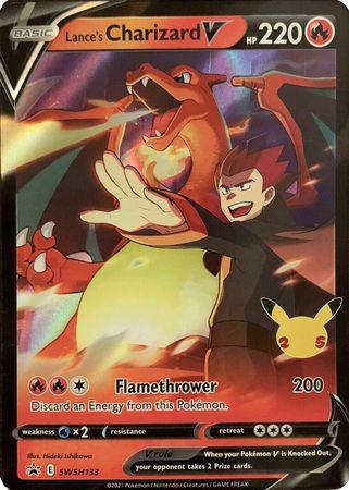 Lances Charizard V SWSH133 Promo - Command Elite Hobbies