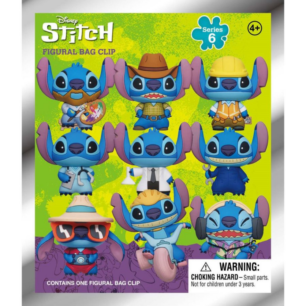 
                  
                    Lilo & Stitch - 3D PVC Bag Clips (Series 6) Blind Bag
                  
                