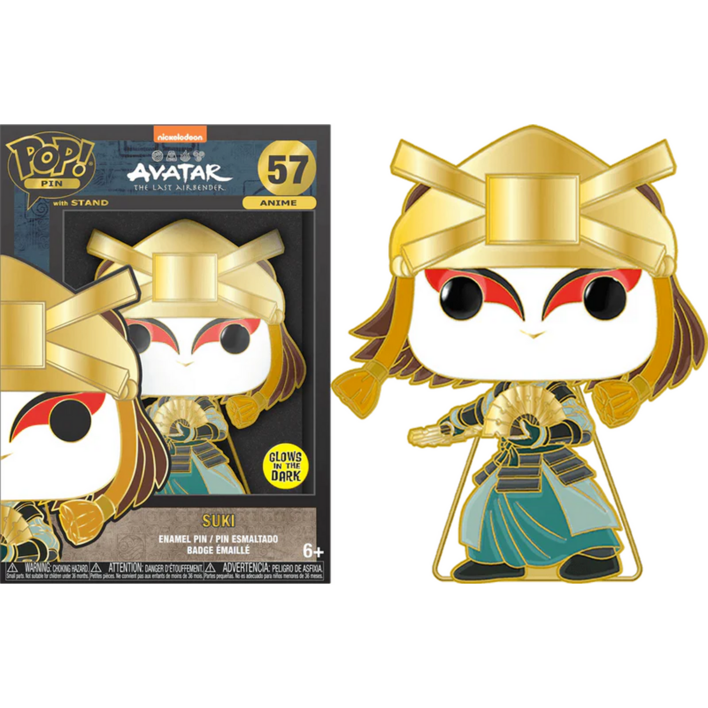 Avatar: the Last Airbender - Suki 4" Pop! Pin