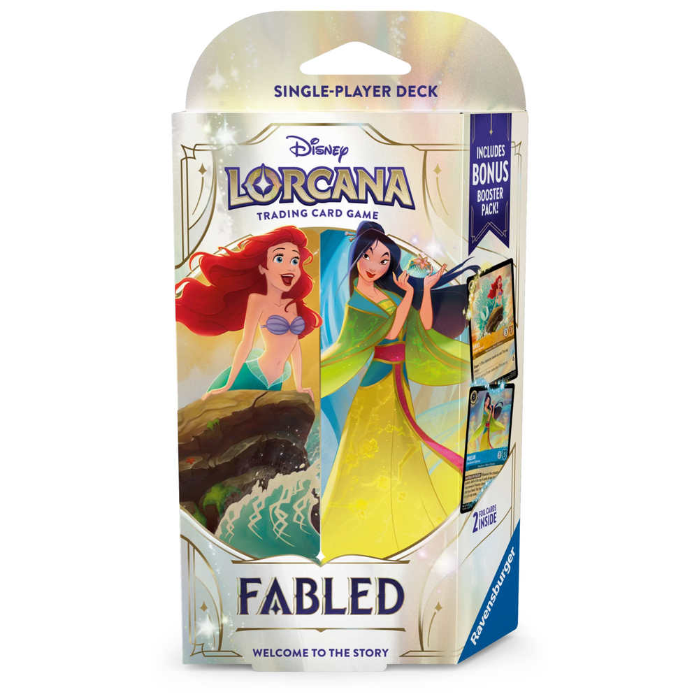 
                  
                    Disney Lorcana: S9 Fabled Single-Player Deck
                  
                