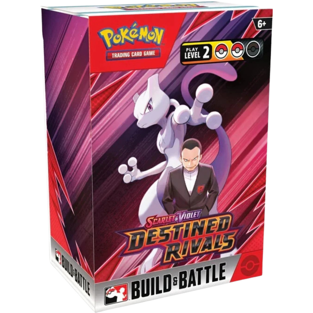 
                  
                    (PRE ORDER) Pokemon TCG Scarlet & Violet : Destined Rivals Build & Battle Box
                  
                