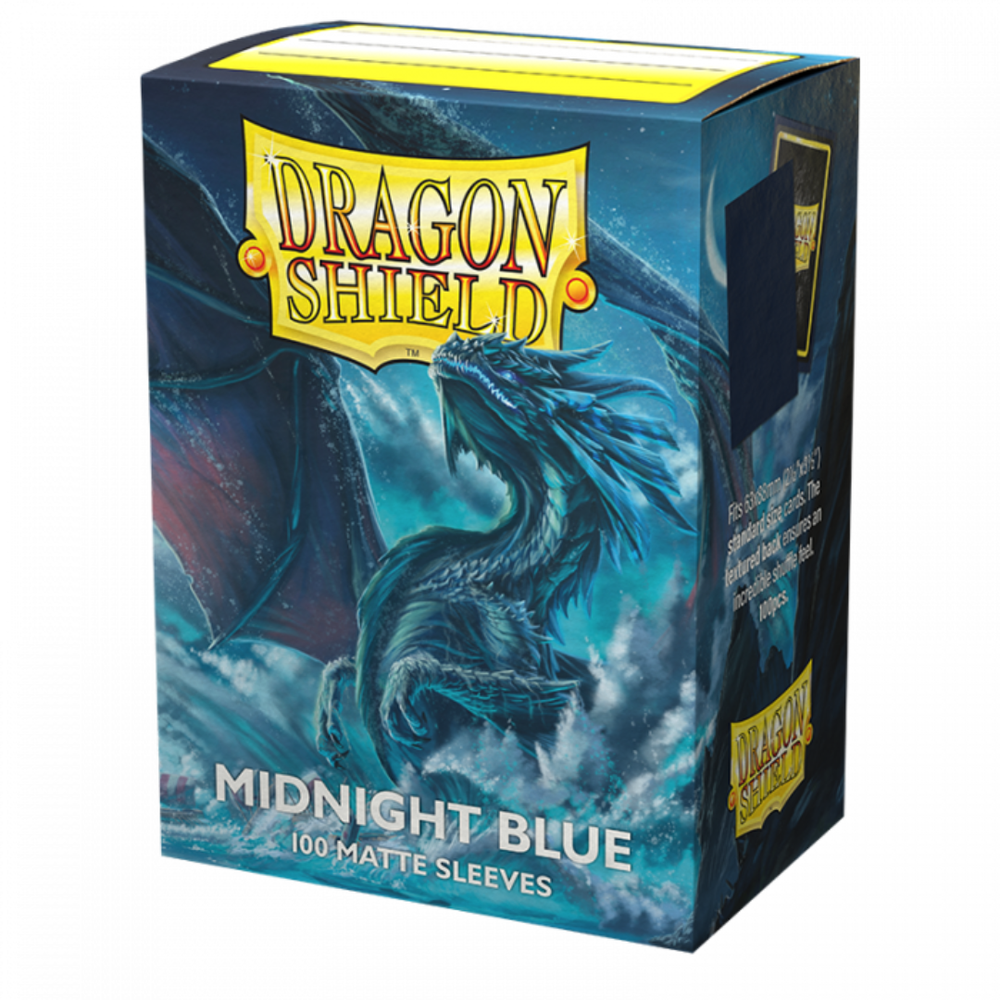 Dragon Shield (Japanese Size) Matte Midnight Blue Card Sleeves