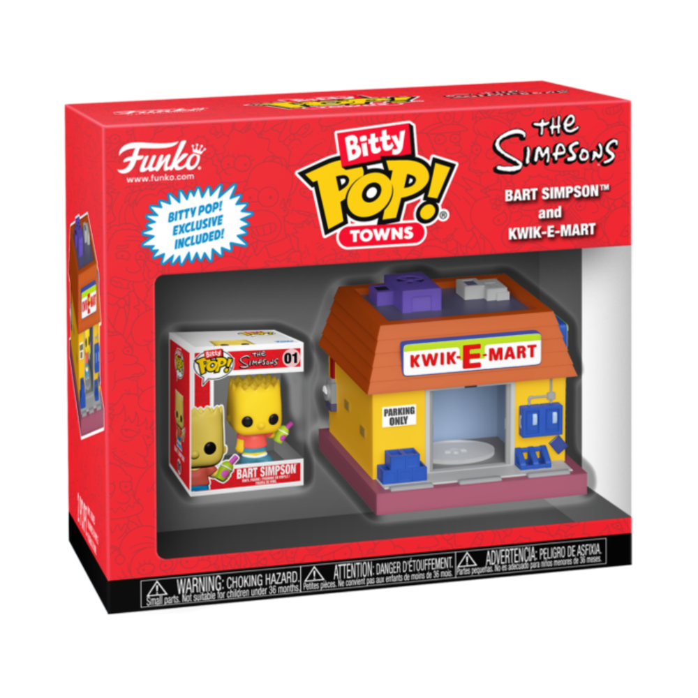 Simpsons - Kwik-E-Mart Bitty Pop! Town